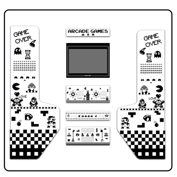 Arcade games b&w