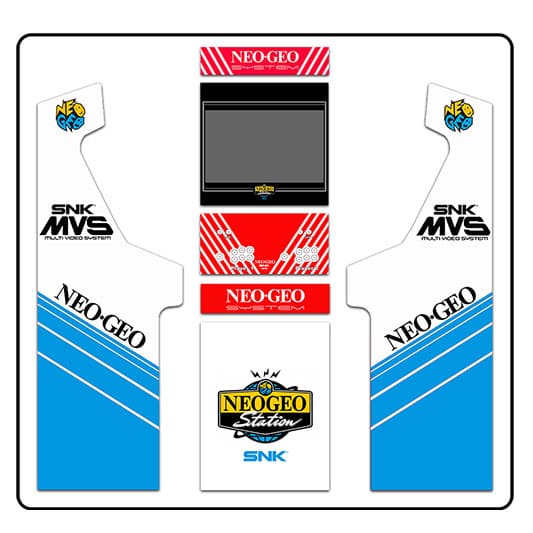 Neo Geo blue